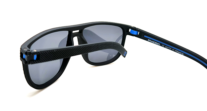 عینک آفتابی مردانه پلاریزه  اوگا مورل فرانسه دوپل کد A97030 مشکی