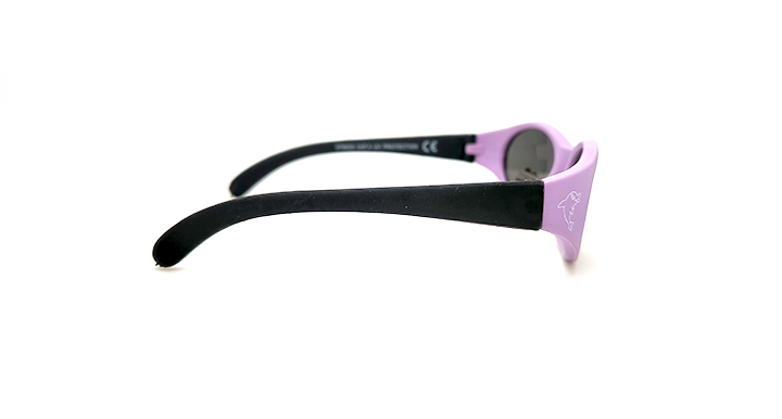 عینک آفتابی بچه‌گانه بیضی سیتی‌ویژن (CITYVISION) فریم ژله ای بنفش | کد 078006